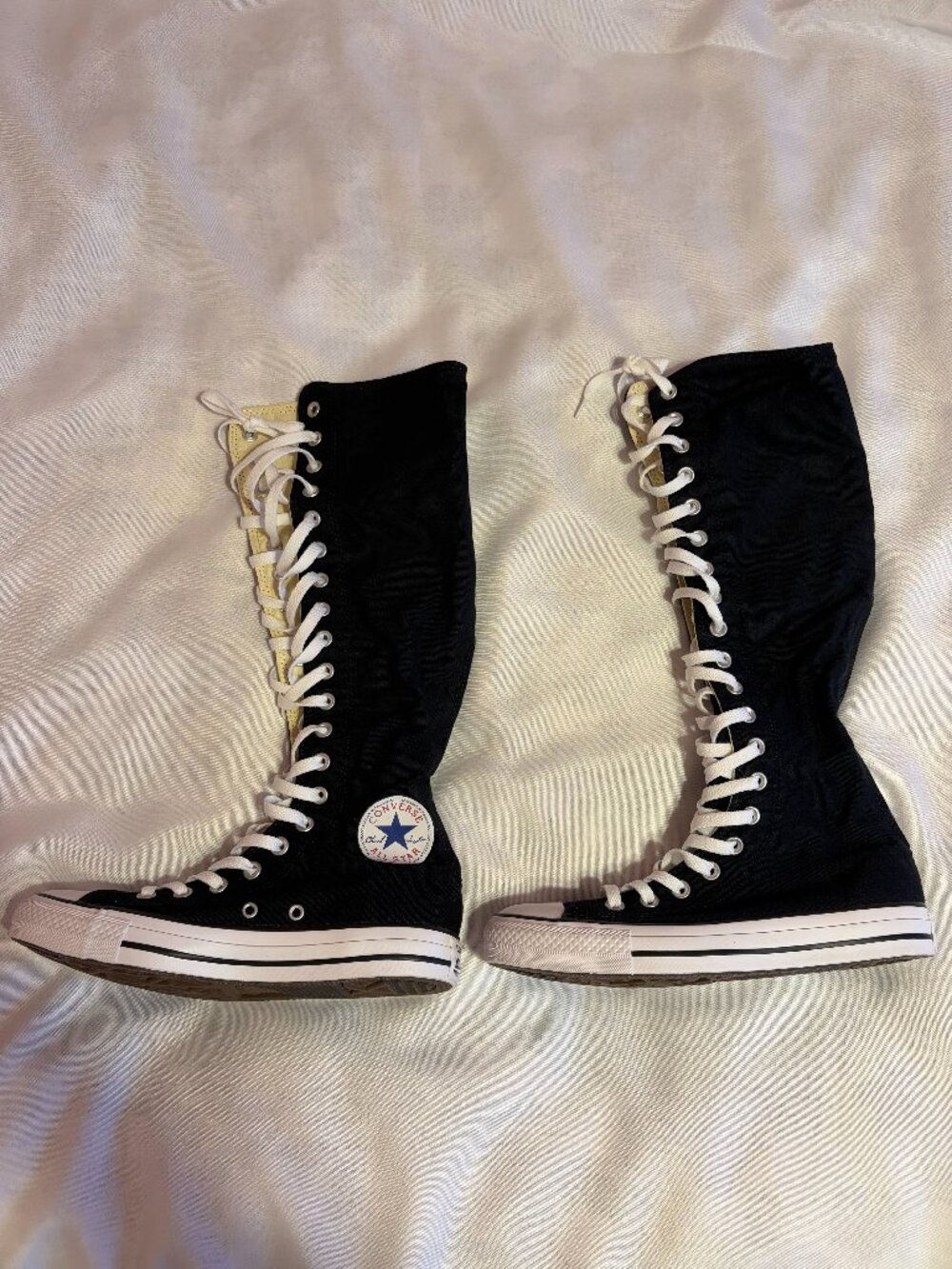 Converse Chuck Taylor All Star XXHi Black Platform High Top Sneakers Size 7.5